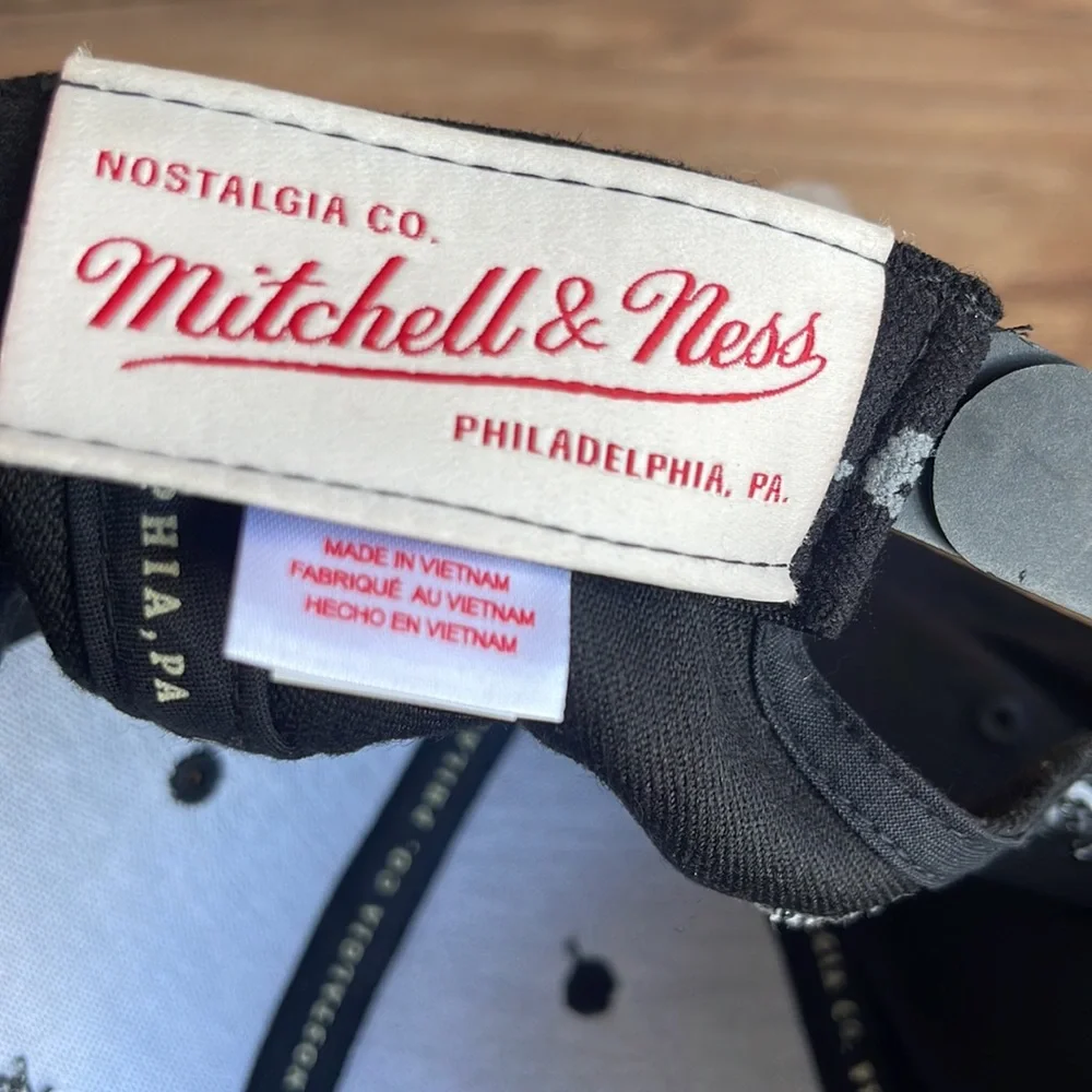 New with tags Mitchell & Ness Black Cap